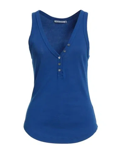 Michael Stars Woman Top Blue Size Onesize Cotton