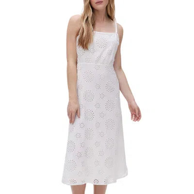 Michael Stars Women's Allora Midi Dress In White