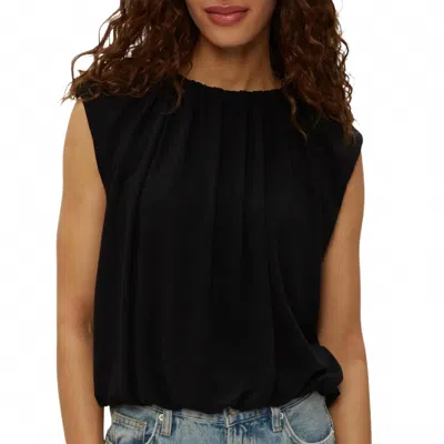 Michael Stars Women's Cindy Bubble Top In Black