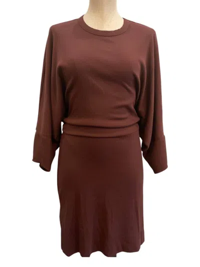 Michael Stars Women's Nora Shirt Dress In Brown