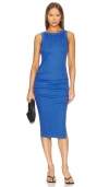 Michael Stars Petite Wren Midi Dress In 盐水