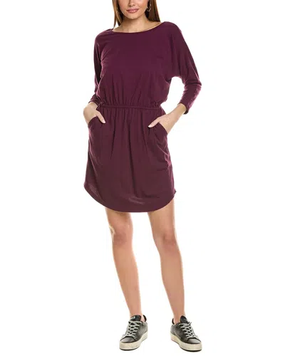 Michael Stars Wren Midi Dress In Purple