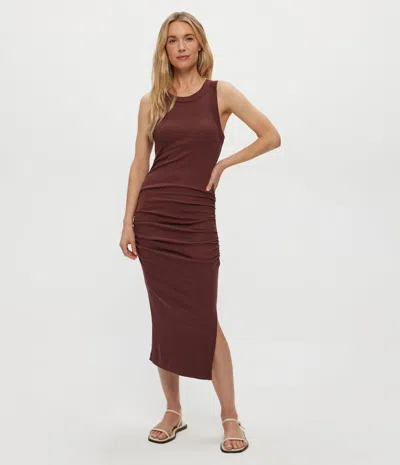 Michael Stars Wren Ribbed Midi Dress