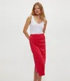 Michael Stars Yeni Ribbed Midi Skirt