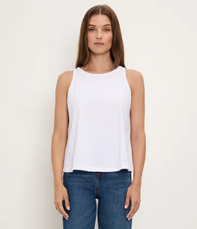 Michael Stars Yvonne Shell Tank In White