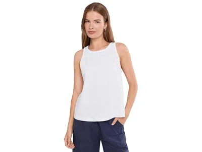 Michael Stars Yvonne Shell Tank Women's Clothing White: Xl (us 10-12)