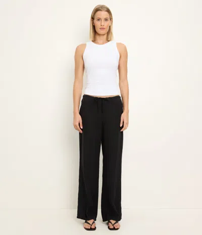 Michael Stars Zadie Linen Pant In White