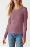 Michael Stars Zola Long Sleeve T-shirt In Berrywood