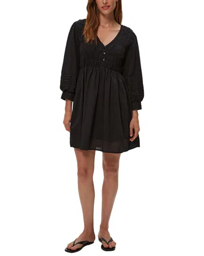 Michael Stars Zuri Relaxed Dress In Black