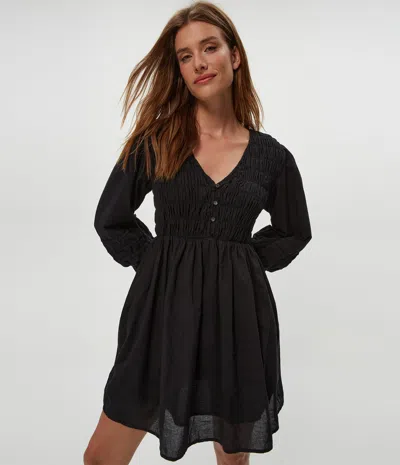 Michael Stars Zuri Smocked Mini Dress