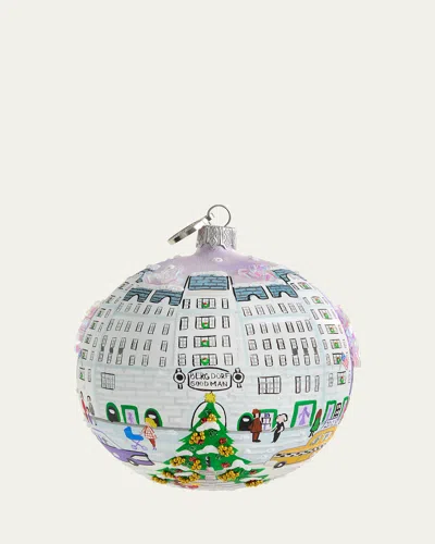 Michael Storrings Bergdorf Goodman Storefront 2025 Christmas Ornament
