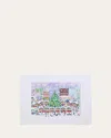 Michael Storrings Christmas Market In The City Art Print In Multi