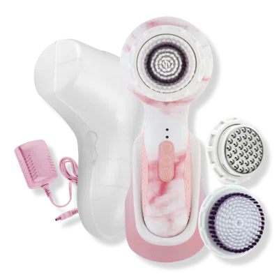 Michael Todd Beauty Soniclear Elite Patented Antimicrobial Face & Body Sonic Cleansing Brush - Rose Gold Marble
