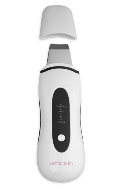 Michael Todd Beauty Sonicskim Ultrasonic Pore Extractor & Serum Infuser In Pearl White