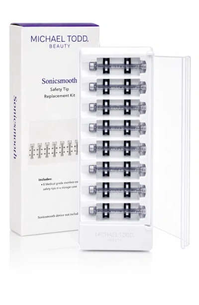 Michael Todd Beauty Sonicsmooth Dermaplaning Tips Replacement Kit 8 Weeks' Supply In White