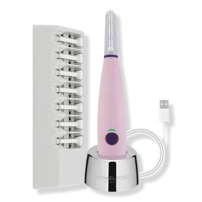 Michael Todd Beauty Sonicsmooth Sonic Dermaplaning System - Pink