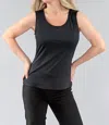 Michael Tyler Basic Sleeveless Camisole In Black In Black