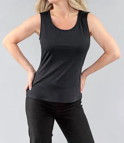 Michael Tyler Basic Sleeveless Camisole In Black