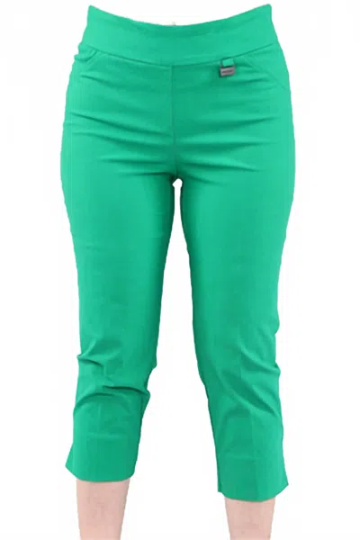 Michael Tyler Women's Pull On Pant In Kelly Green
