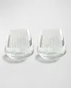 Michael Wainwright Berkshire Double Old Fashioned Glasses, Set Of 2