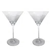 Michael Wainwright Berkshire Martini Glass, Set Of 2 In Clear