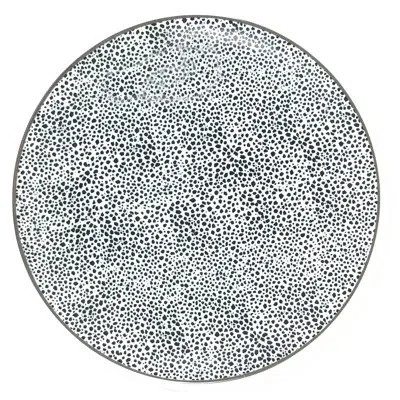 Michael Wainwright Panthera 7.75" Canape Plate In Black