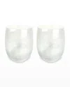 Michael Wainwright Panthera Clear Double Old-fashioned Glasses, Set Of 2