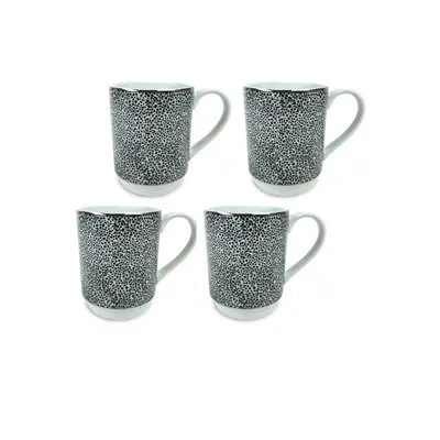 Michael Wainwright Panthera Coffee Mug In Black,white