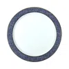 Michael Wainwright Panthera Dinner Plate In Indigo/white
