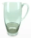 Michael Wainwright Panthera Glass Pitcher In Platinum/white