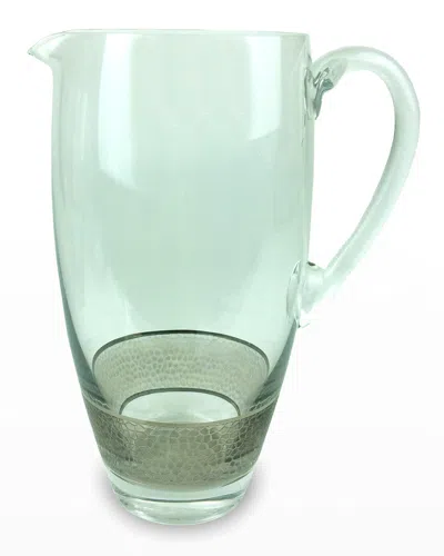 Michael Wainwright Panthera Glass Pitcher In Green