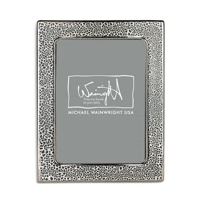 Michael Wainwright Panthera Platinum 5 X 7 Picture Frame In Gray