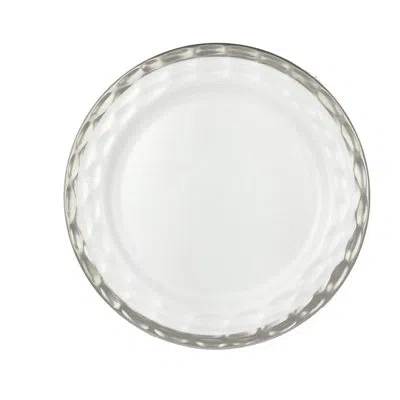 Michael Wainwright Truro 11" Dinner Plate In Platinum