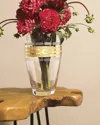Michael Wainwright Truro Glass Vase In Transparent