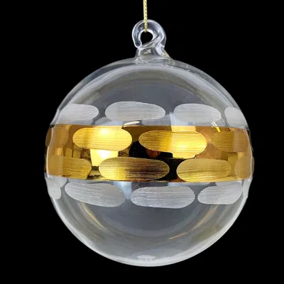 Michael Wainwright Truro Gold Ornament In Grey