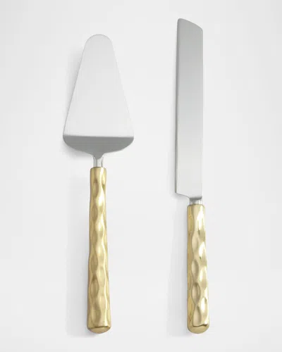 Michael Wainwright Truro Gold Server & Cake Knife