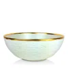 Michael Wainwright Truro Gold Large Bowl In White/gold
