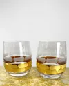 Michael Wainwright Truro Platinum Stemless Wine Glasses, Set Of 2