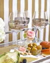 Michael Wainwright Truro Red Wine Glass Set Of 2 In Platinum