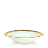Michael Wainwright Truro Gold 4-piece Rimmed Dinner Bowl Set In White/gold