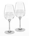 Michael Wainwright Truro Wine Glasses, Set Of 2 In Transparent