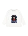 Michaela Buerger Toddler Girl Sweatshirt White Size 6 Cotton, Polyester, Cashmere In White