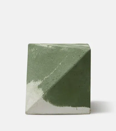 Michaël Verheyden Concrete Bookend In Green
