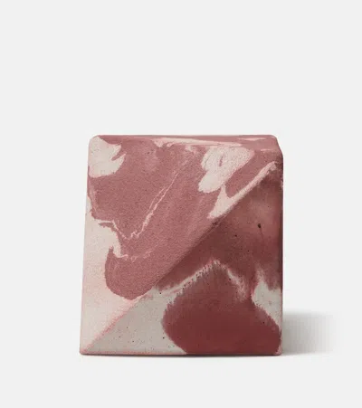 Michaël Verheyden Concrete Bookend In Pink