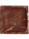 Michaël Verheyden Marble 15cm Square Tray In Red