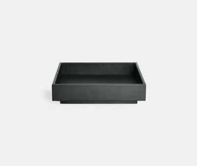 Michaël Verheyden Caro Square-shape Leather Tray In Black