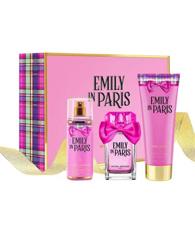 Michel Germain 3-pc. Emily In Paris Gift Set In Transparent