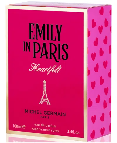 Michel Germain Emily In Paris Heartfelt Eau De Parfum Spray, 3.4 Oz. In Transparent