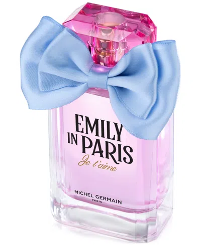 Michel Germain Emily In Paris Je T'aime Eau De Parfum Spray, 3.4 Oz. In Transparent