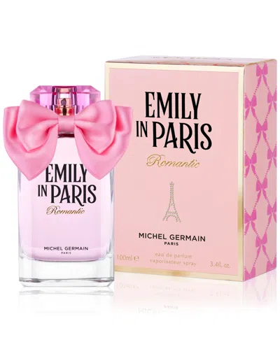 Michel Germain Emily In Paris Romantic Eau De Parfum Spray, 3.4 Oz. In Transparent